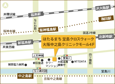 くらます耳鼻咽喉科 地図